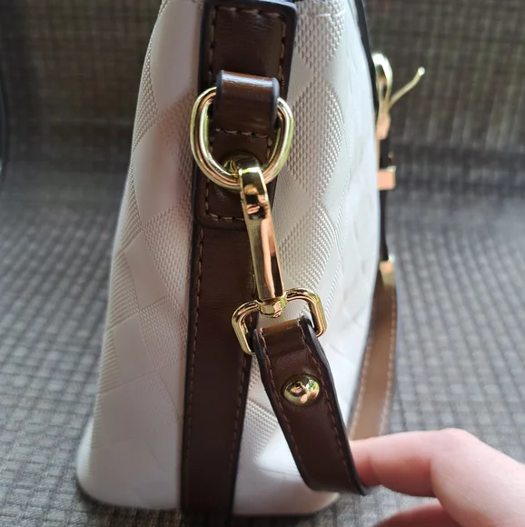NWOT Brown and white bucket bag - Picture 5 of 6